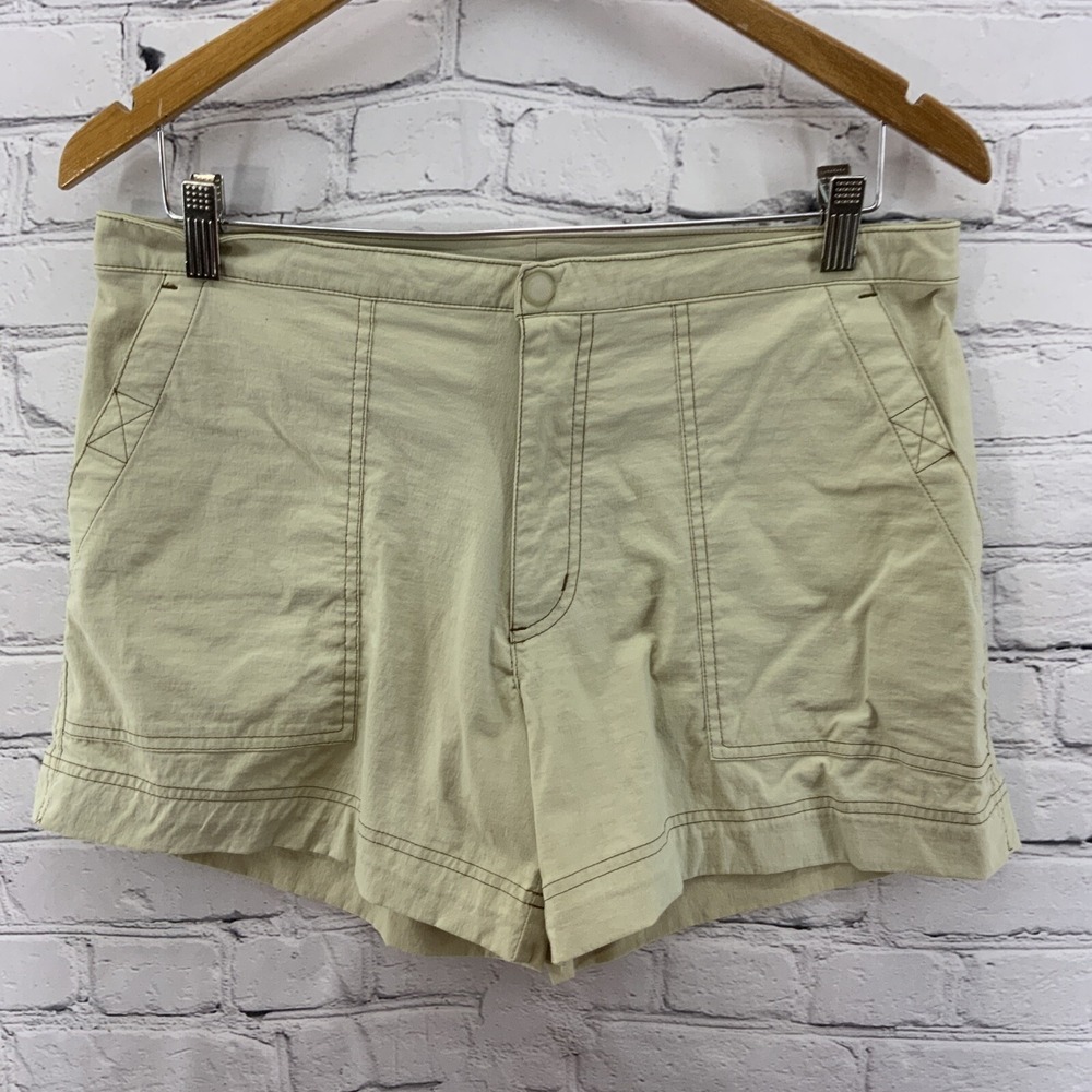 Alpine Designs Nylon Shorts Womens Sz 12‎ Beige Khaki